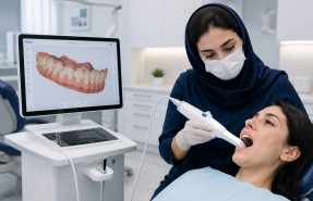 اسکنر داخل دهانی در دندانپزشکی دیجیتال